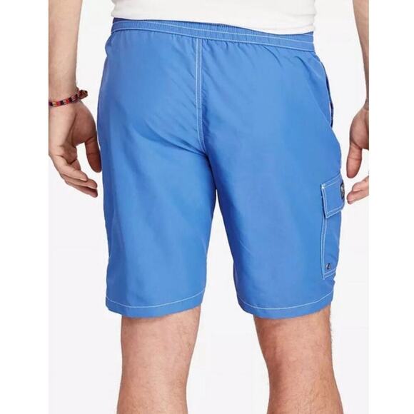 NWT Polo Ralph Lauren Blue Men's Kailua 8.5" Swim Trunks, XXL - Picture 3 of 11